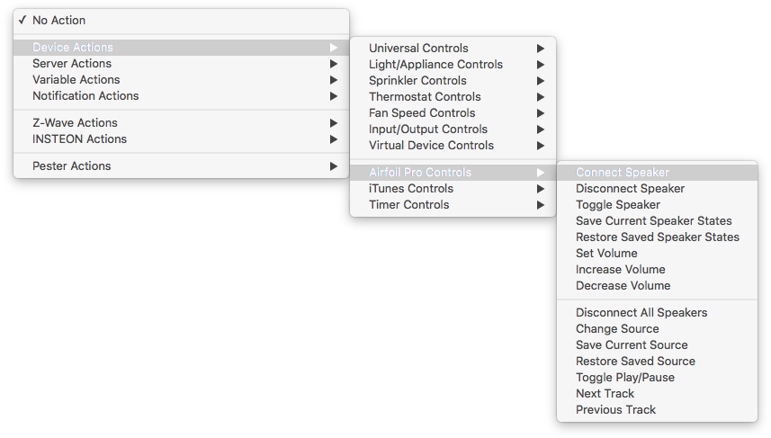 Action Menu Image