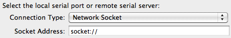 Configuration Serial Port Socket Image