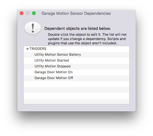 Dependency Window Image
