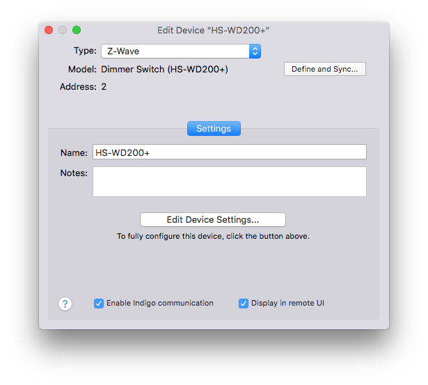 Device Dialog Z-Wave Image