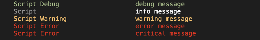 Embedded Script Logging Image