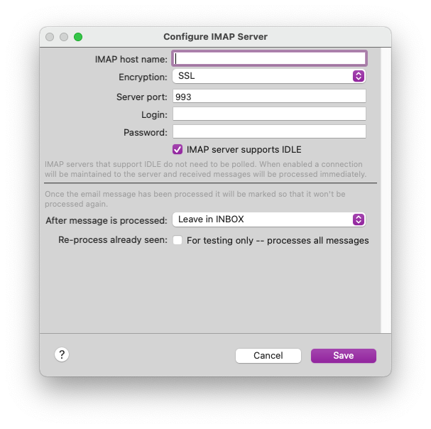 IMAP Server Image