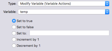 Modify Variable Action Image
