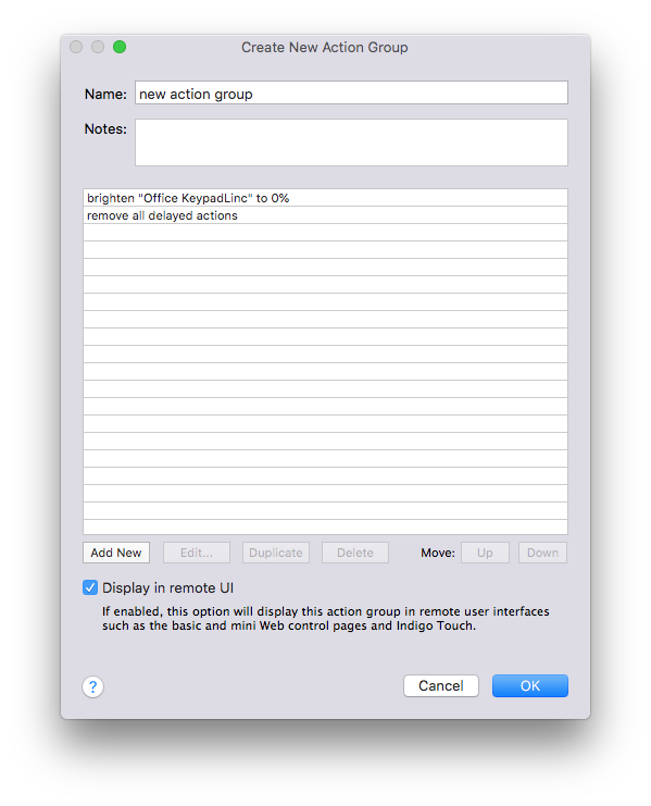 Multiple Actions List Image