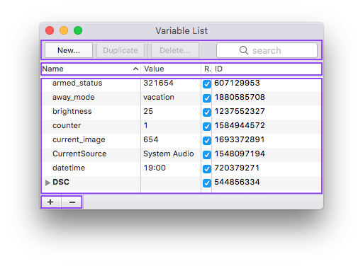 Variable Window Image