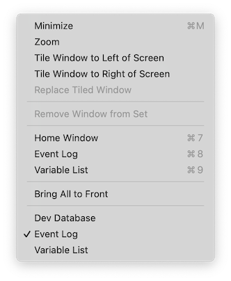 Window Menu Image